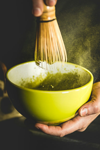 Japanese Matcha Tea Ceremony Starter Set from Japan — Chawan Bowl, Bamboo Whisk & Scoop with English Guide