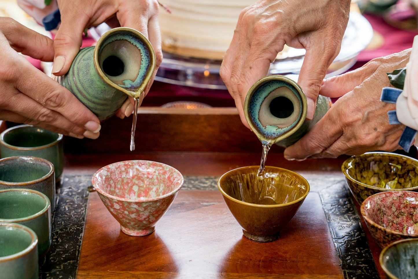 Japanese Sake Cup Set from Japan — Tokkuri & Ochoko Ceramic Set (with English Guide)