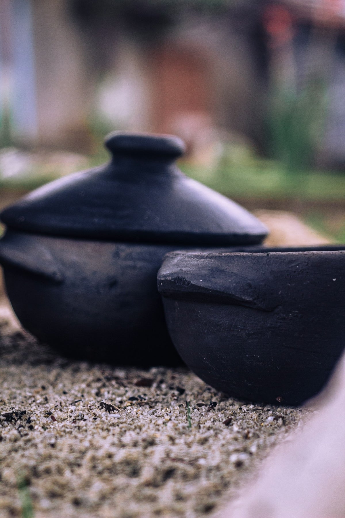 Japanese Donabe Clay Hot Pot Starter Set from Japan — Handmade Nabe Pot, Ceramic Bowls & Wooden Ladle, with English Guide