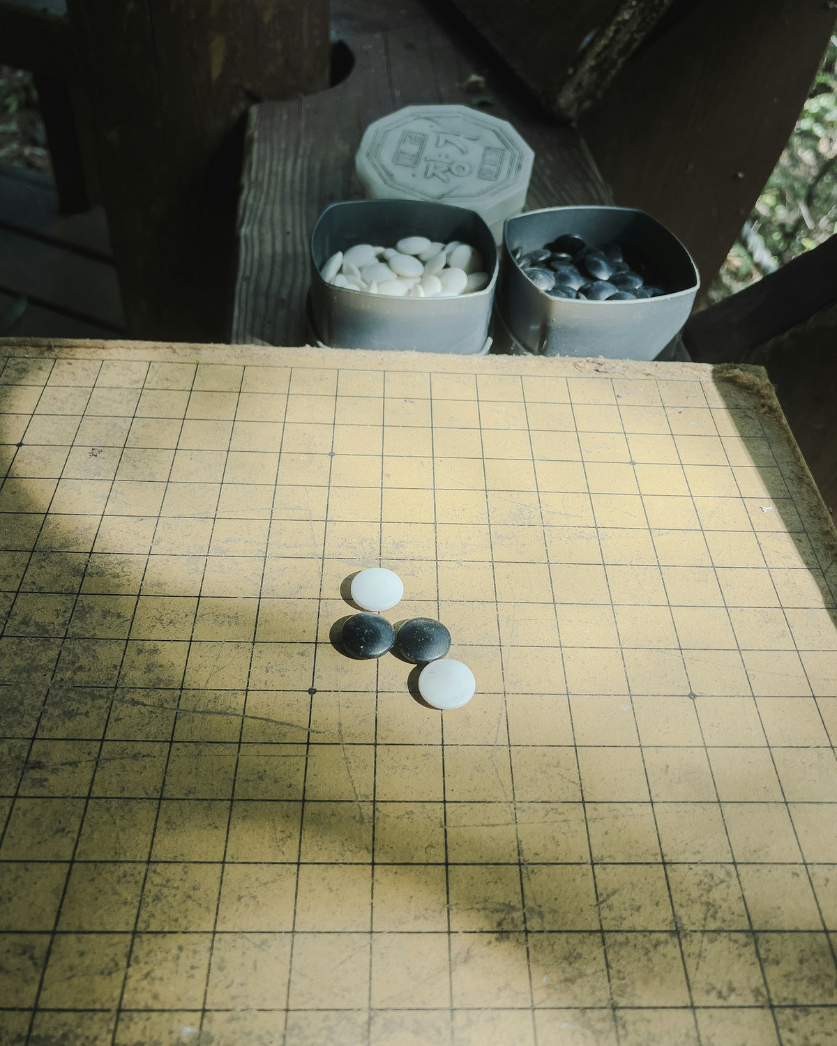 Japanese Go (Igo) Starter Set from Japan — Folding Board, Stones & Bowls with English Guide